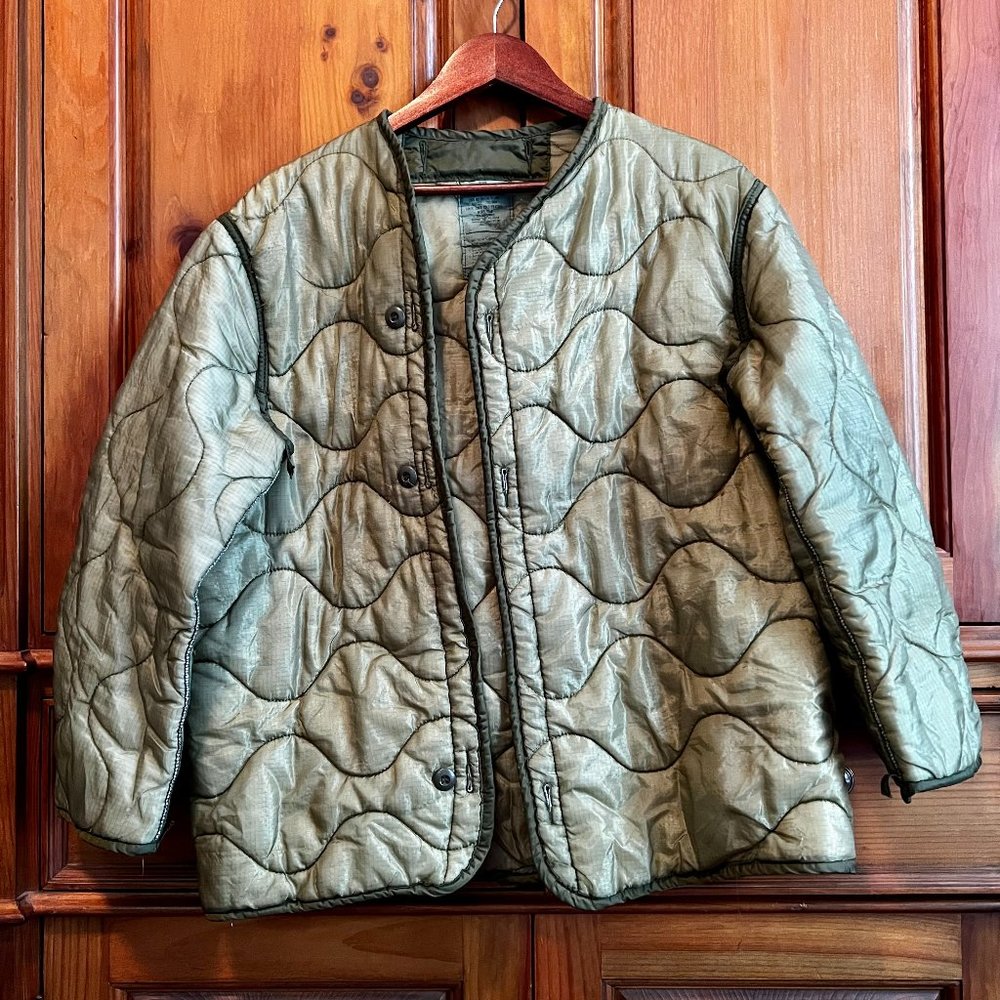 Authentic Vintage Military Field Jacket Liner